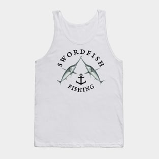 Swordfish Fishing Tank Top